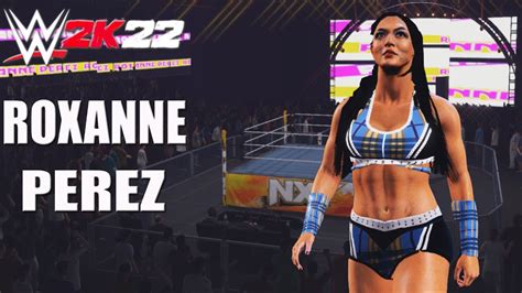 Wwe K Roxanne Perez Nxt Model Attire Entrance Finisher