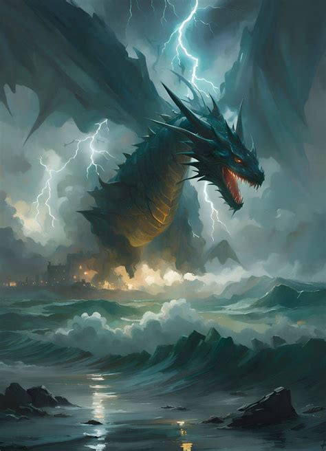 Storm Dragon by IonicAI on DeviantArt