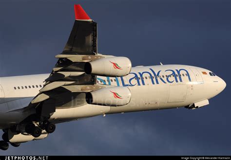 4R ADC Airbus A340 311 SriLankan Airlines Alexander Karmazin