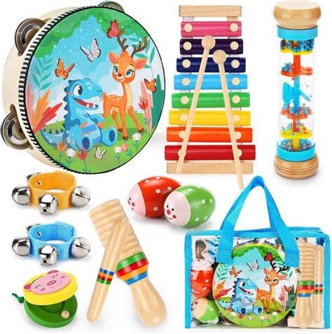 Kinder Instrument Set Kindermuziekset Muziekinstrumenten Voor