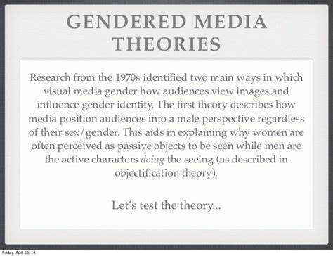 Media Gender Presentation