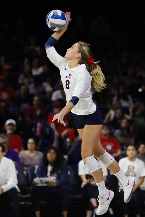 Arizona Volleyball Looks To End Its Losing Against No 3 Stanford And