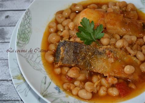 Alubias Con Bacalao La Cocina De Catina