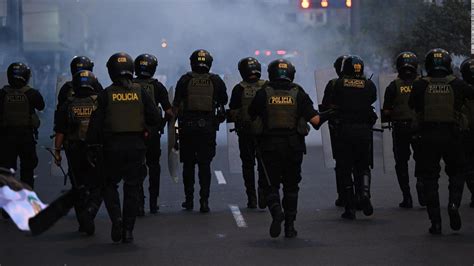 Vuelven Las Protestas A Perú Policía Dispersa A Manifestantes Con Gases Lacrimógenos ⋆