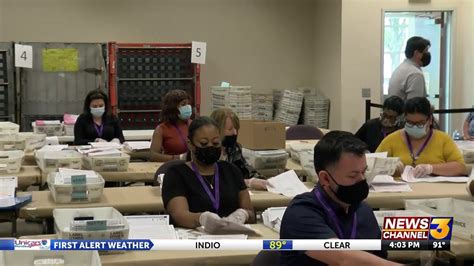 Riverside County Registrar Of Voters Begins To Open Up Ballots Youtube