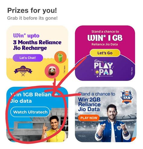 Gb Free Jio Data From Myjio Ultratech Offer For All Users