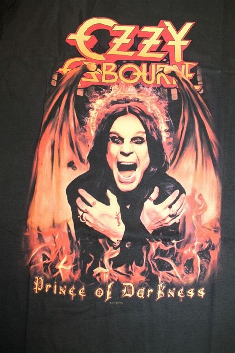 Amplified T Shirt Black Sabbath Ozzy Osbourne Prince Of Darkness