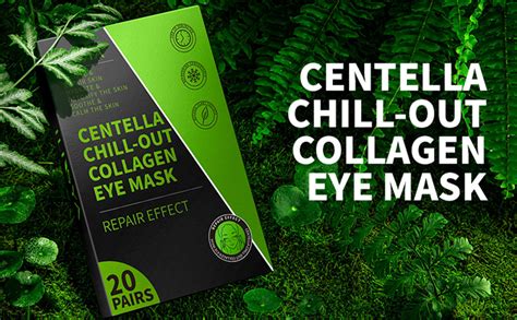 Centella verte Masques sous les yeux Masque Yeux Collagène Chill Out