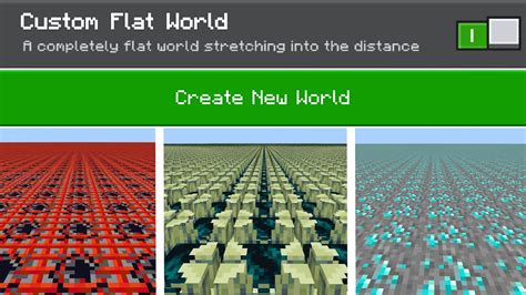 How To Make Custom Super Flat Worlds On Minecraft Bedrock Void World