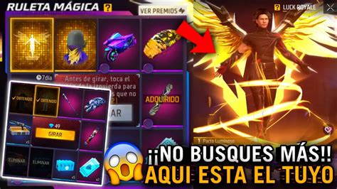 Como CONSEGUIR El EMOTE PACTO LUMINOSO En La RULETA MAGICA De FREE FIRE