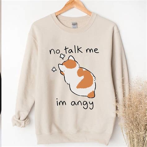 No Talk Me Im Angy ShirtCat Lover ShirtCat Mom ShirtCat Mama ShirtFunny