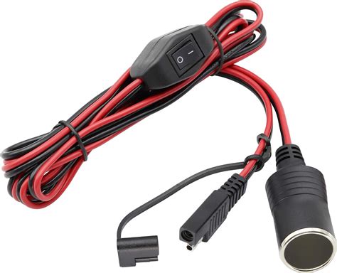 AAOTOKK SAE Cigarette Lighter Battery Cable 16AWG 12V Cigarette Lighter