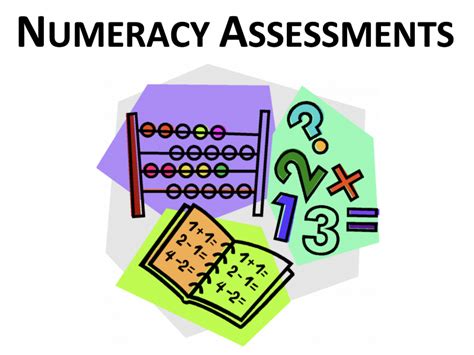 Numeracy Assessments Teaching Resources