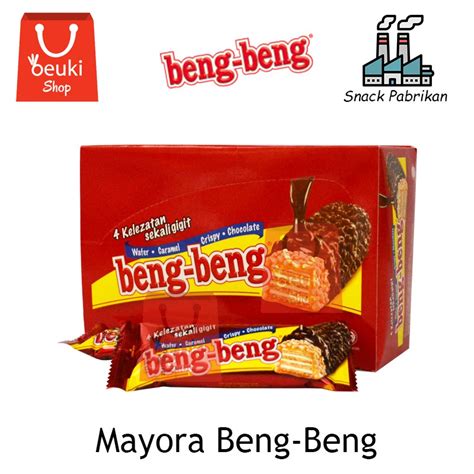 Jual Mayora Beng Beng Wafer Caramel Crispy Chocolate Pcs X G