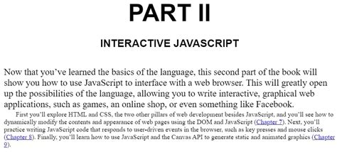 کتاب JavaScript Crash Course نسخه 1 چاپ سال 2024