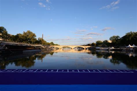 Jo La Seine Trop Pollu E Un Mois Et Demi Des Jeux Olympiques