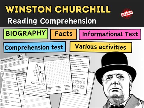 Winston Churchill Biography Facts Reading Comprehension