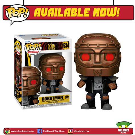 Funko Pop Tv Doom Patrol Robotman Shopee Malaysia