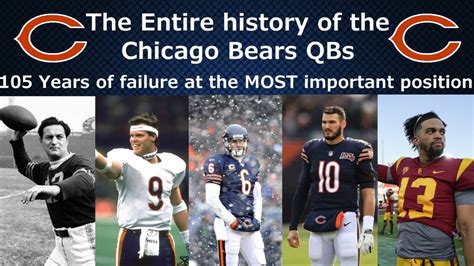 The Entire History Of The Chicago Bears Quarterbacks A Storied