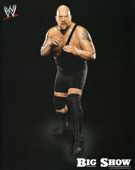 Big Show Paul Wight Wwe Promo Photo