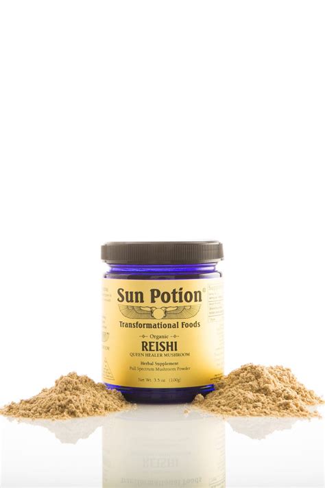 Reishi Mushroom Powder (Organic) – Sun Potion