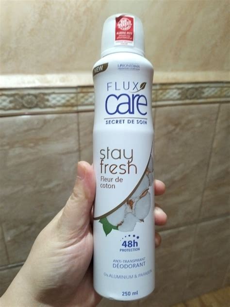 Déodorant Flux Care Stay Fresh Fleur de Coton 48 h 250 ml INCI Beauty