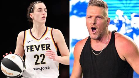 Pat McAfee Apologizes For Referring To Caitlin Clark As A White B Tch