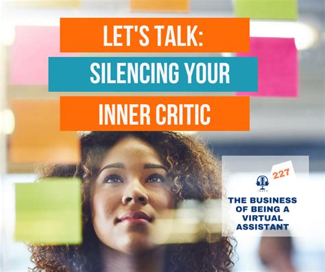 Lets Talk Silencing Your Inner Critic