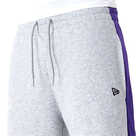 New Era Nba La Lakers Mesh Panel Oversized Shorts