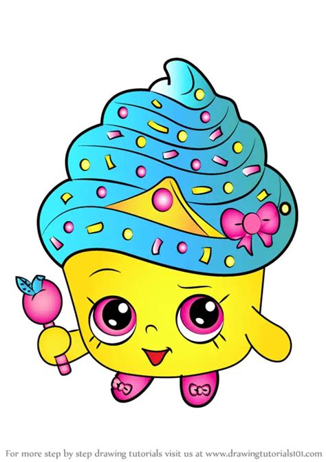 Shopkins Cupcake Queen Toy Get squeezy with cupcake queen