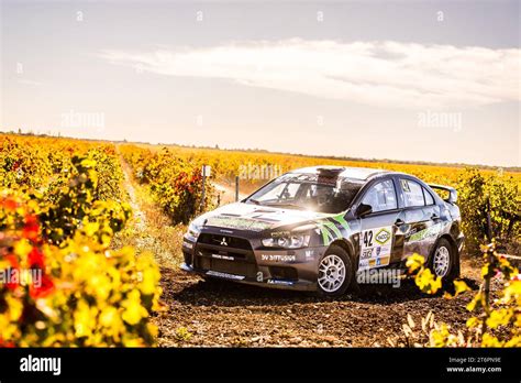 Lobry Michael Parade Gaetan Mitsubishi Lancer Evo X R Action