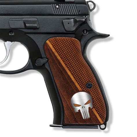 Buy Mammoth Cz 75 Compact Walnut Wood Grips Super Quality Cnc