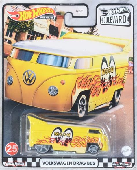 Jual Hot Wheels Premium Boulevard Volkswagen Drag Bus Moon Eyes