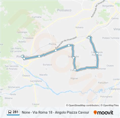 281 Route Schedules Stops Maps None Via Roma 18 Angolo Piazza