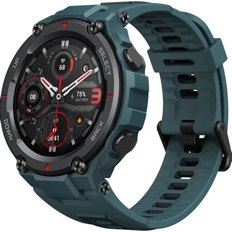 Amazfit T Rex Pro GPS Smartwatch Steel Blue Others ShaShinKi