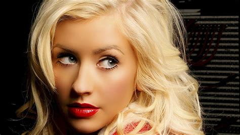 HD Wallpaper Aguilera Beautiful Beauty Blonde Christina Model