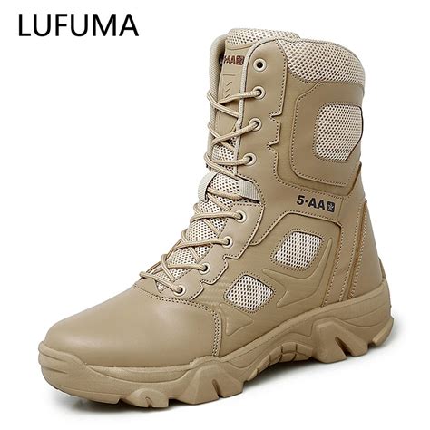 Desert Tactical Men Boots Wear Resisting Army Boots Men Fashion Outdoor