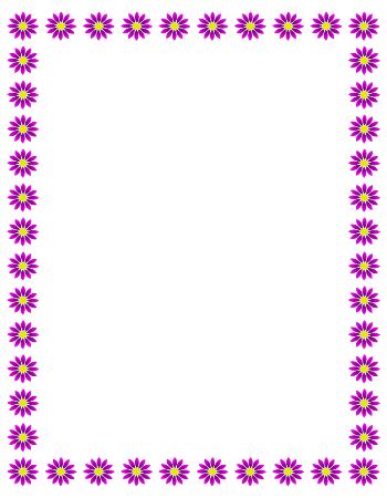 Bordes De Flores Para Descargar Gratis En Formatos Png Y Word