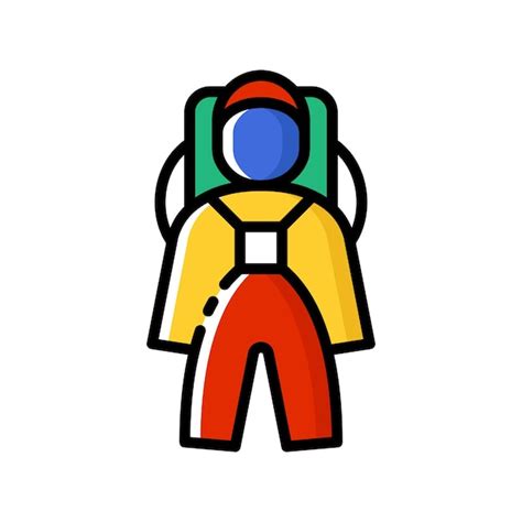 Premium Vector Astronaut Colourful Vector Illustration Space