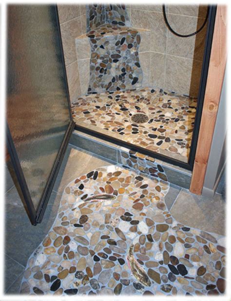 A Guide To Installing A Rock Shower Floor Shower Ideas