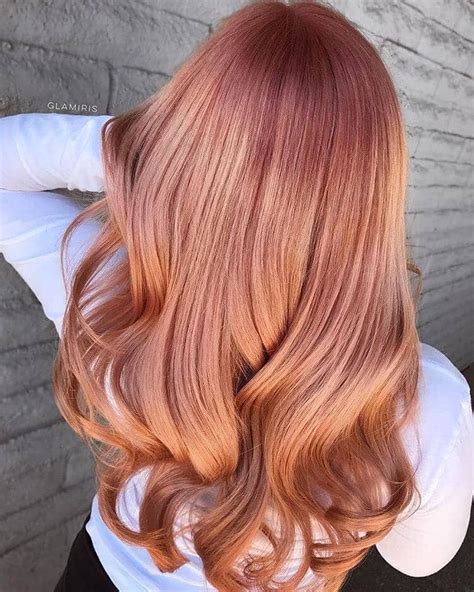 30 Stylish Rose Gold Hair Color Ideas That Trendy In 2019 Haarfarben