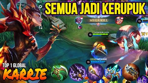 Cara Main Karrie Di Patch Sekarang Build Emblem Karrie Tersakit