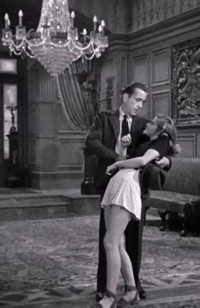 Humphrey Bogart And Martha Vickers In The Big Sleep 1946 The Big