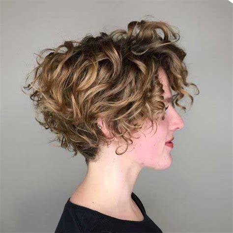 Short Curly Hairstyle Short Curly Hairstyles For Women Fine Curly