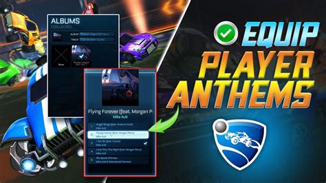 How To Equip Player Anthems In Rocket League On PC Add Player Anthems