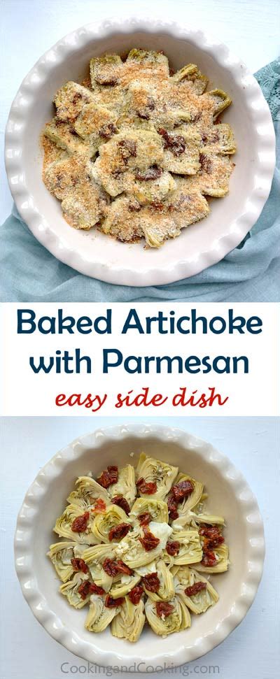 Baked Artichoke Hearts With Parmesan Artichoke Recipes Cooking And