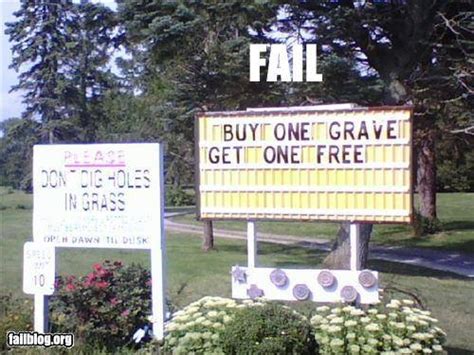 CONFESSIONS OF A FUNERAL DIRECTOR » 20 Somewhat Awkward Cemetery Signs