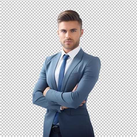 Premium Psd Portrait Businessman Smiling And Success