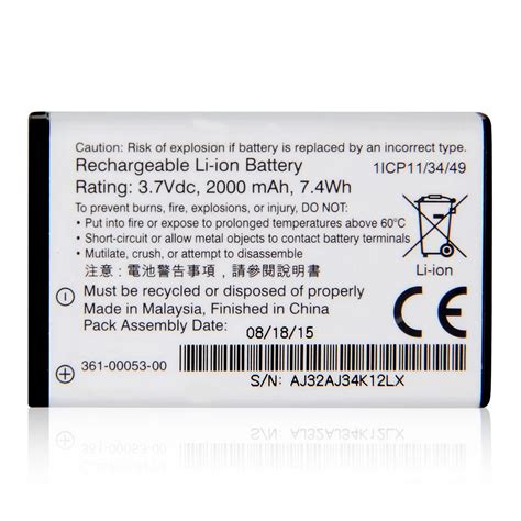 Original Replacement Battery For Garmin Montana T