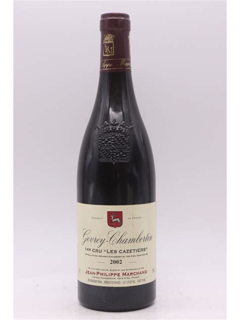 Jean Philippe Marchand Gevrey Chambertin Er Cru Les Cazetiers